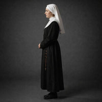 Women's Nun Dress - Custom Black Clergy Cassock, Religious Garment - image 4