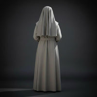 Handmade Nun Dress - Custom Roman Cassock, Liturgical Vestment - image 2