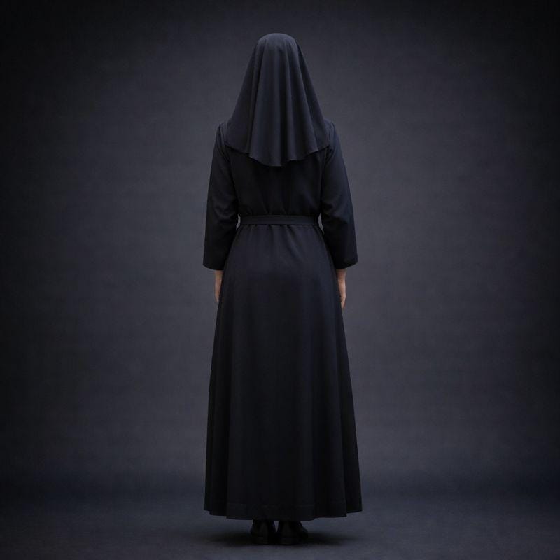Nun Dress For Women , Adult Nun Outfit , Custom Cassock , religious garment - image 4