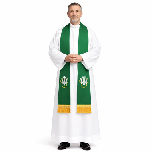 Roman Cassock Soutane | Custom Clergy Robe With cinctur Priest Vestment