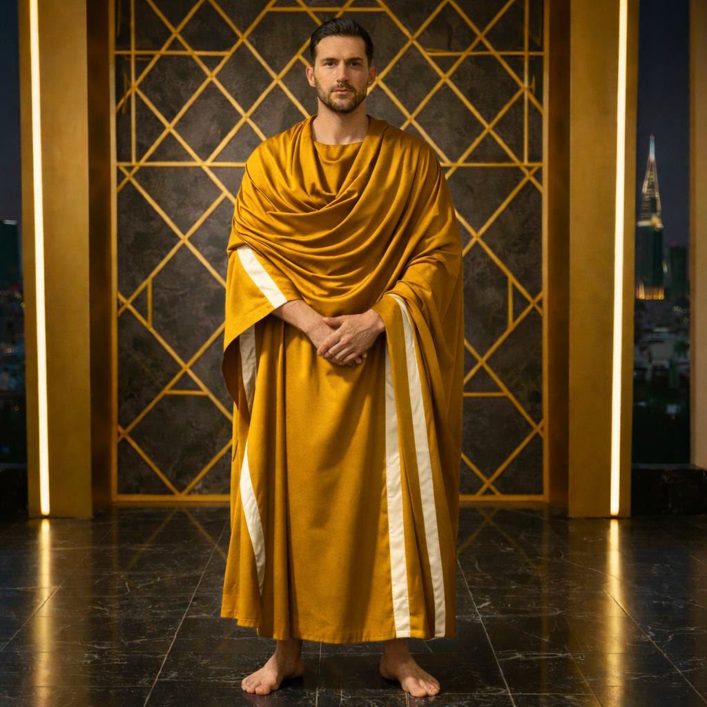 Handmade Clergy Cassock, Custom Fit Religious Robe - image 2