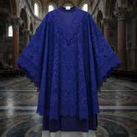 Roman style Lace surplice chasuble vestment Messgewand cotta - image 7