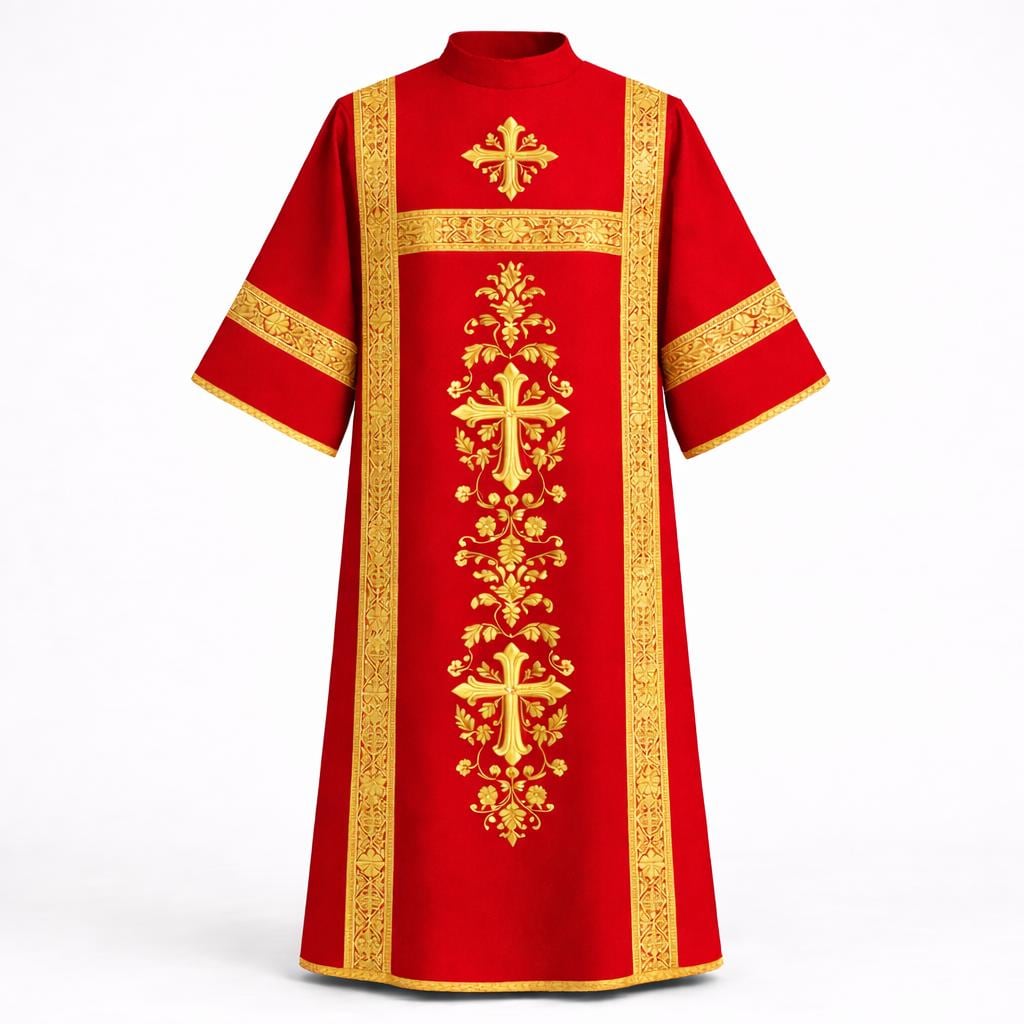 Black and Silver Roman Cassock Soutane | Custom Clergy Robe With cinctur Priest Vestment - image 2