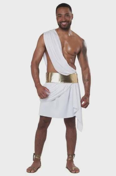 Greek Goddess Toga Costume | White Toga Dress, Roman Outfit - image 2