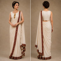 Couple Roman Toga & Saree Costume Set, Ancient Rome Cosplay Outfit - image 6